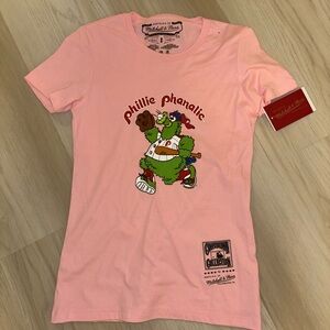 Mitchell & Ness Pink Phillie Phanatic Tee